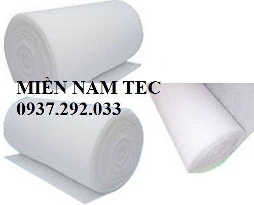Bông lọc bụi phòng sơn 5mm, 10mm, 15mm, 20mm